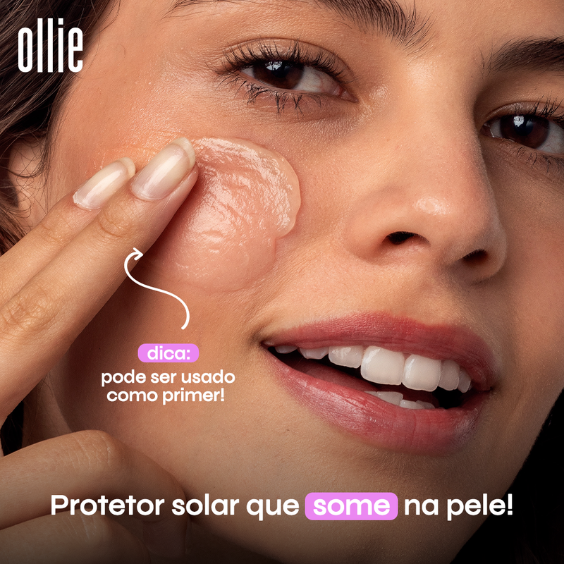 Protetor Solar Transparente Aveludado FPS 40