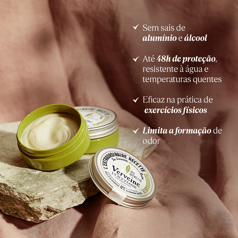 Desodorante em Creme Verbena Toque Seco 50g