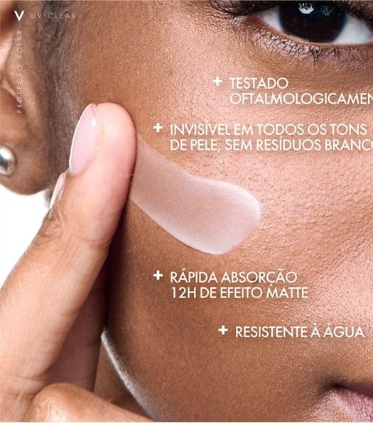 CAPITAL SOLEIL Protetor Solar Facial UV Clear FPS60 40g