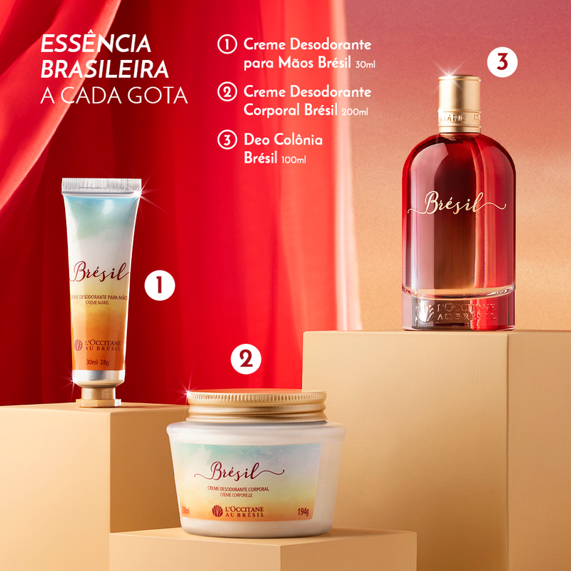 Deo Colônia Brésil 100ml