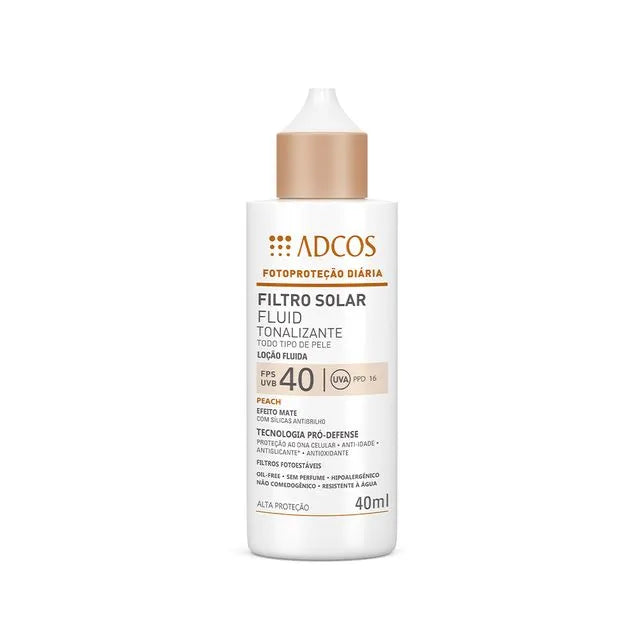Protetor Solar Fluid Tonalizante FPS 40 - Alta Proteção - Ivory - 40ml
