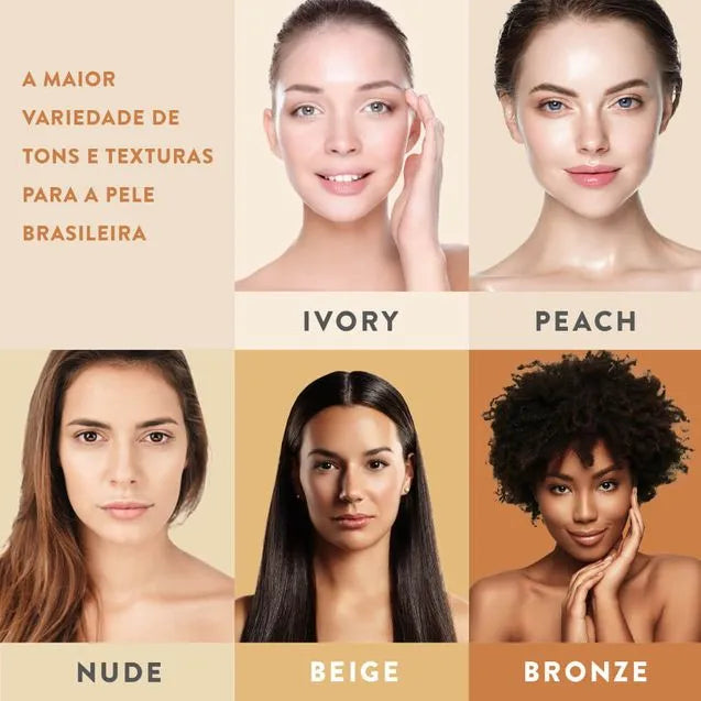 Protetor Solar Gel Creme Tonalizante FPS 40 - Alta Proteção - Peach - 50g