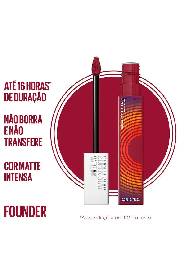 BATOM LÍQUIDO MAYBELLINE NY SUPER STAY MATTE INK MUSIC COLLECTION