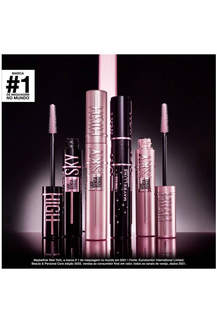MÁSCARA DE CÍLIOS MAYBELLINE SKY HIGH COSMIC BLACK LAVÁVEL