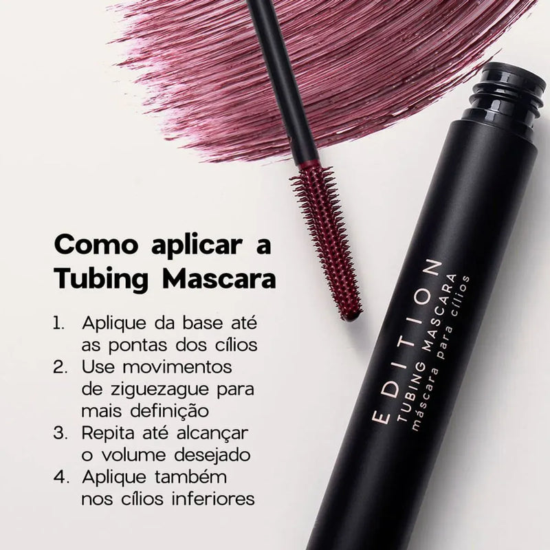 Máscara para Cílios Bordô - Tubing Mascara Ruby Edition 6g