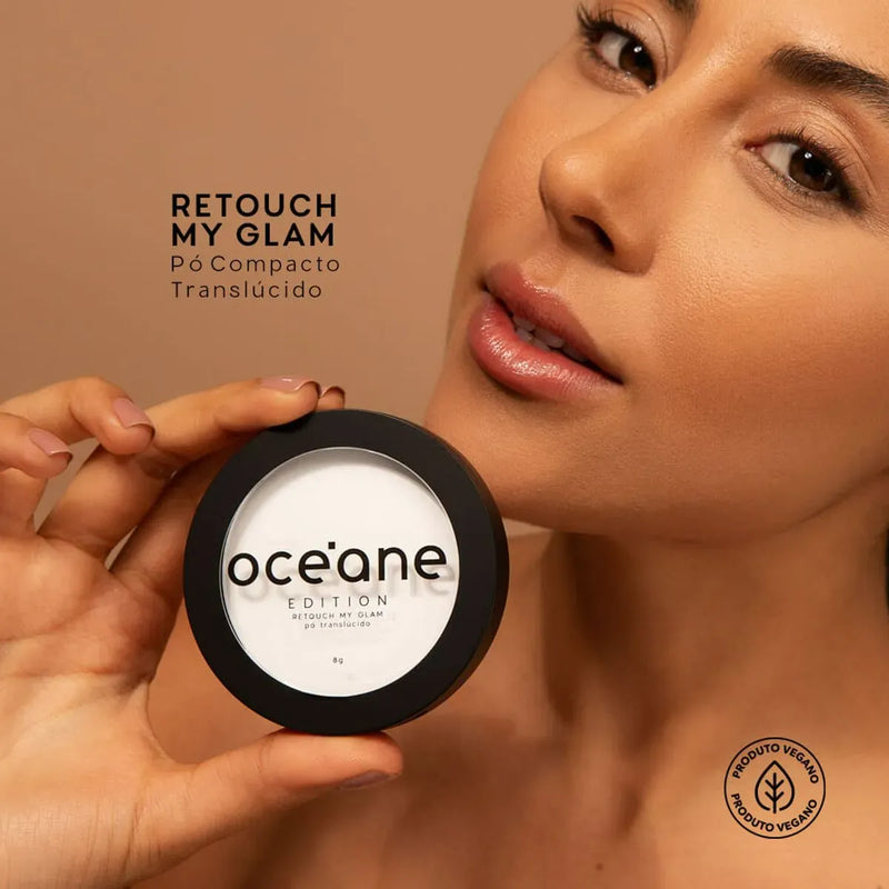 Pó Compacto Translúcido - Retouch My Glam  Edition 8g