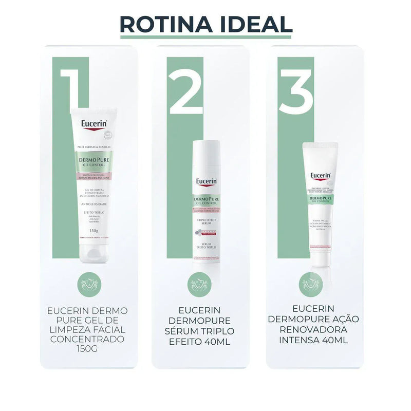 Dermo Pure Gel Creme Ação Renovadora Intensa 40 ml