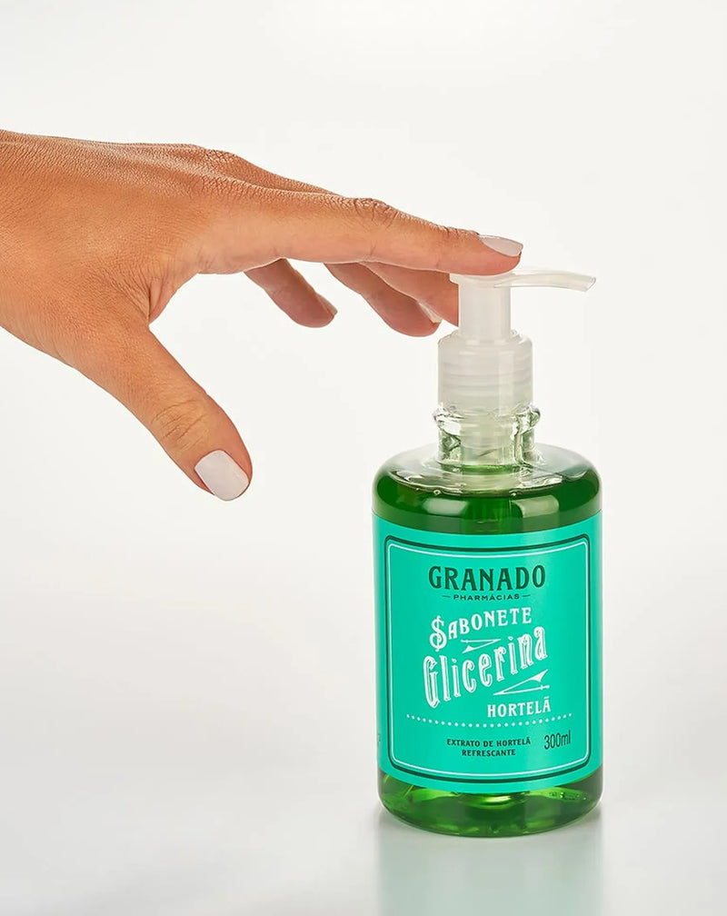 Sabonete Líquido de Glicerina Hortelã 300ml