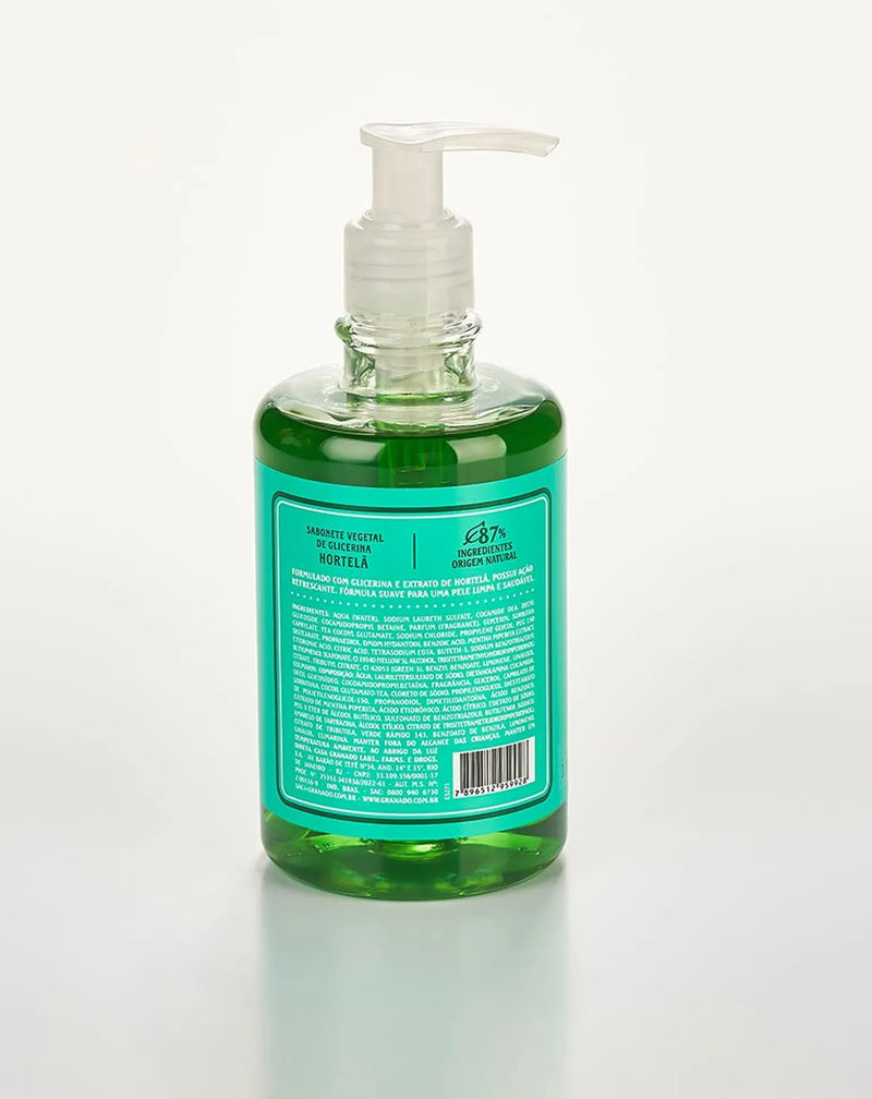Sabonete Líquido de Glicerina Hortelã 300ml