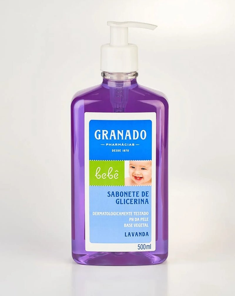 Sabonete Líquido de Glicerina Bebê Lavanda 500ml