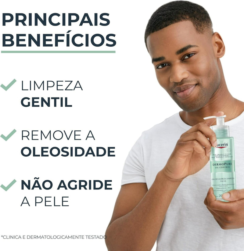 Dermo Pure Gel de Limpeza Facial Gentil 200 ml