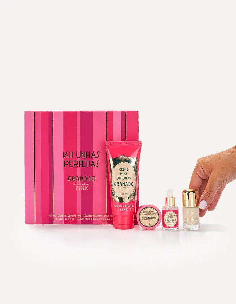 Kit Unhas Perfeitas Pink