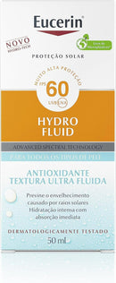 Sun Hydro Fluid Protetor Solar Facial FPS 60 50 ml