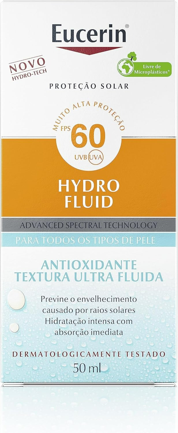 Sun Hydro Fluid Protetor Solar Facial FPS 60 50 ml