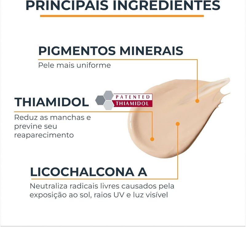 Sun Oil Control Gel Creme Tinted Claro FPS 70 50 ml