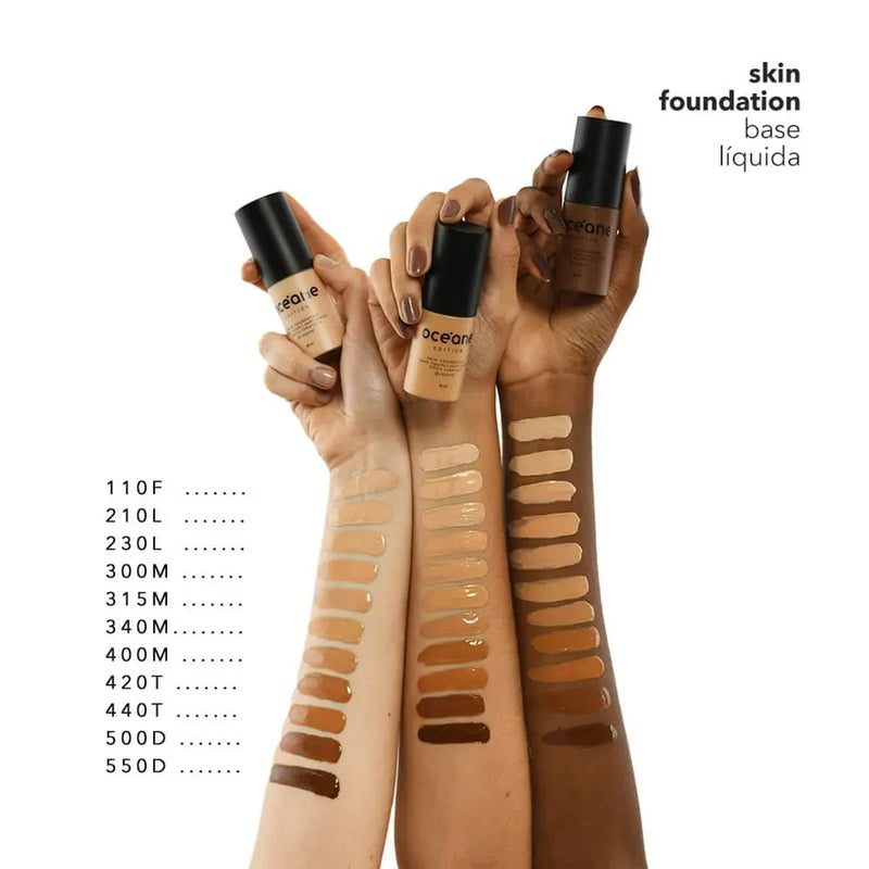 Base Líquida Semi-Matte – Skin Foundation Edition 35ml