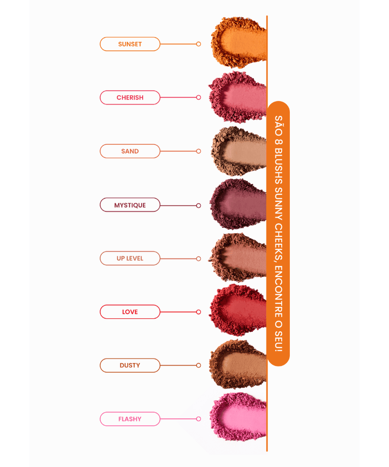 Blush Compacto Sunny Cheeks - Cherish